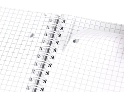 Quaderno a spirale MIDI Fluo – Quadretti 5 millimetri
