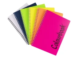 Quaderno a spirale MIDI Fluo – Quadretti 5 millimetri
