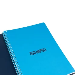 Quaderno A4 SSC Napoli – Rilegatura con spirale morbida