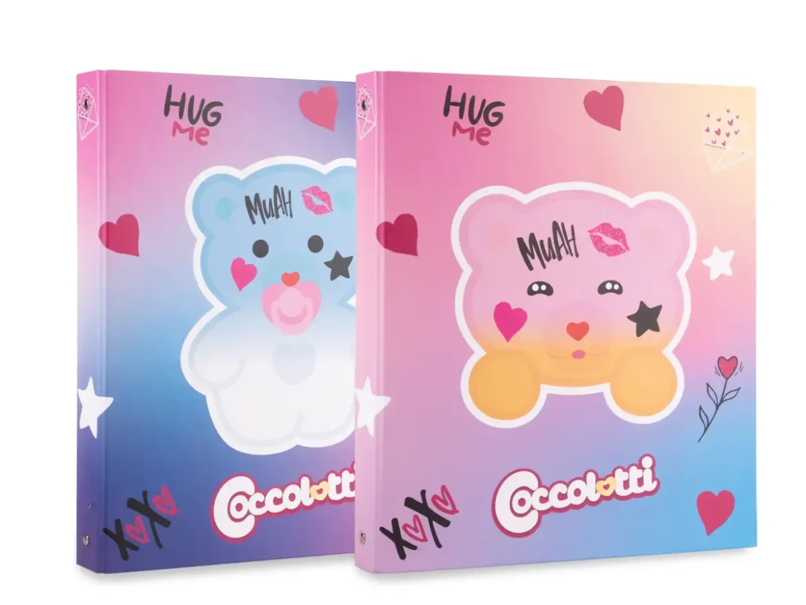 Raccoglitore ad anelli A4 Coccolotti Love&Tell
