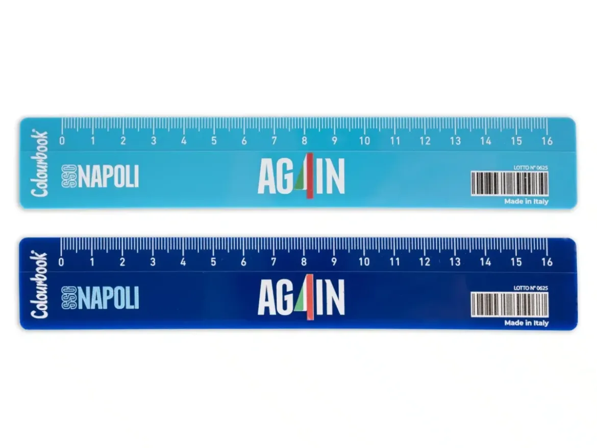 Righello 16cm SSC Napoli Again