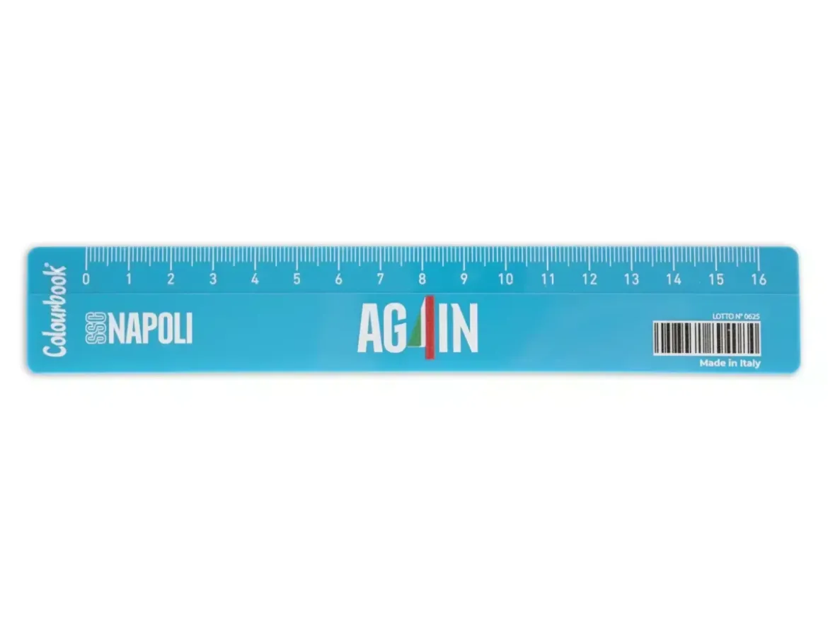 Righello 16cm SSC Napoli Again