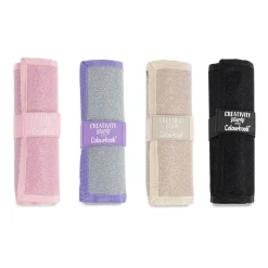 Rotolo portapastelli Glitter – 24 matite colorate Creativity Starts with Colourbook