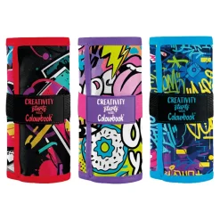 Rotolo portapastelli Urban Wave – 24 matite colorate