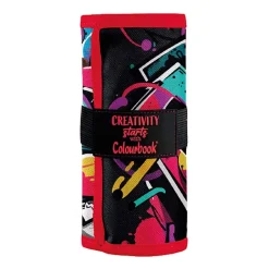 Rotolo portapastelli Urban Wave – 24 matite colorate
