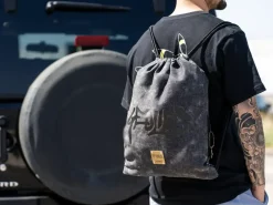 Sacca con coulisse Geolier Black Denim