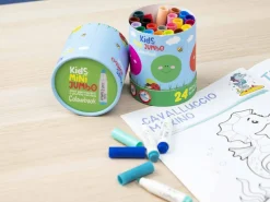 Scatola 24 mini pennarelli punta conica – Kids Mini Jumbo