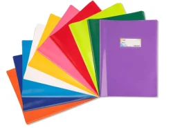 Set 5 copertine per quaderni con alette Shiny
