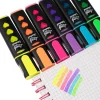 Set 6 evidenziatori liquidi Lovely Fluo – Colore intenso, tratto resistente all’acqua