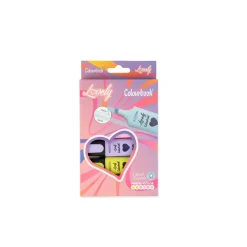 Set 6 evidenziatori liquidi Lovely Pastel – Tratto fluido e resistente all’acqua