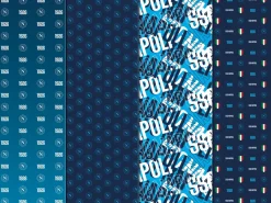 Set 4 fogli carta regalo SSC Napoli