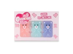 Set 3 gomme da cancellare Coccolotti Classic
