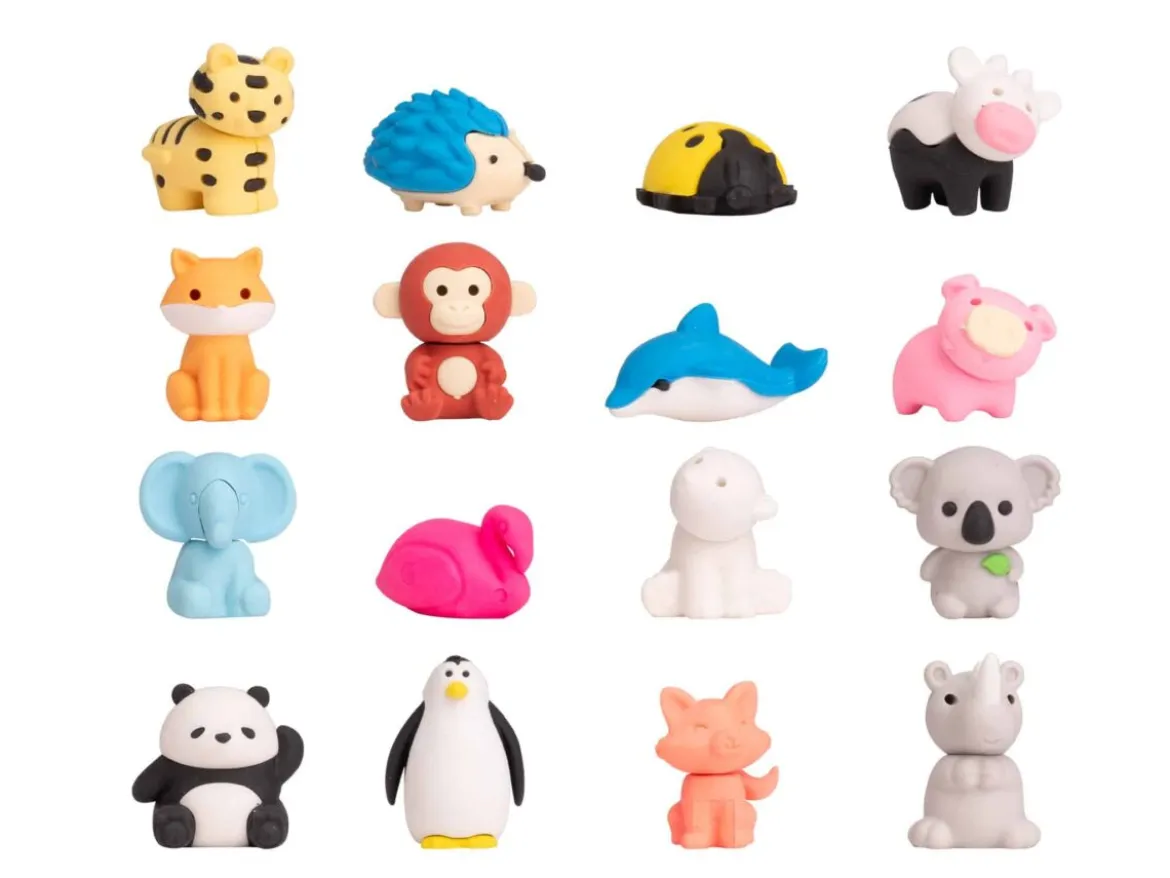 Set 4 gomme da cancellare Luna Park
