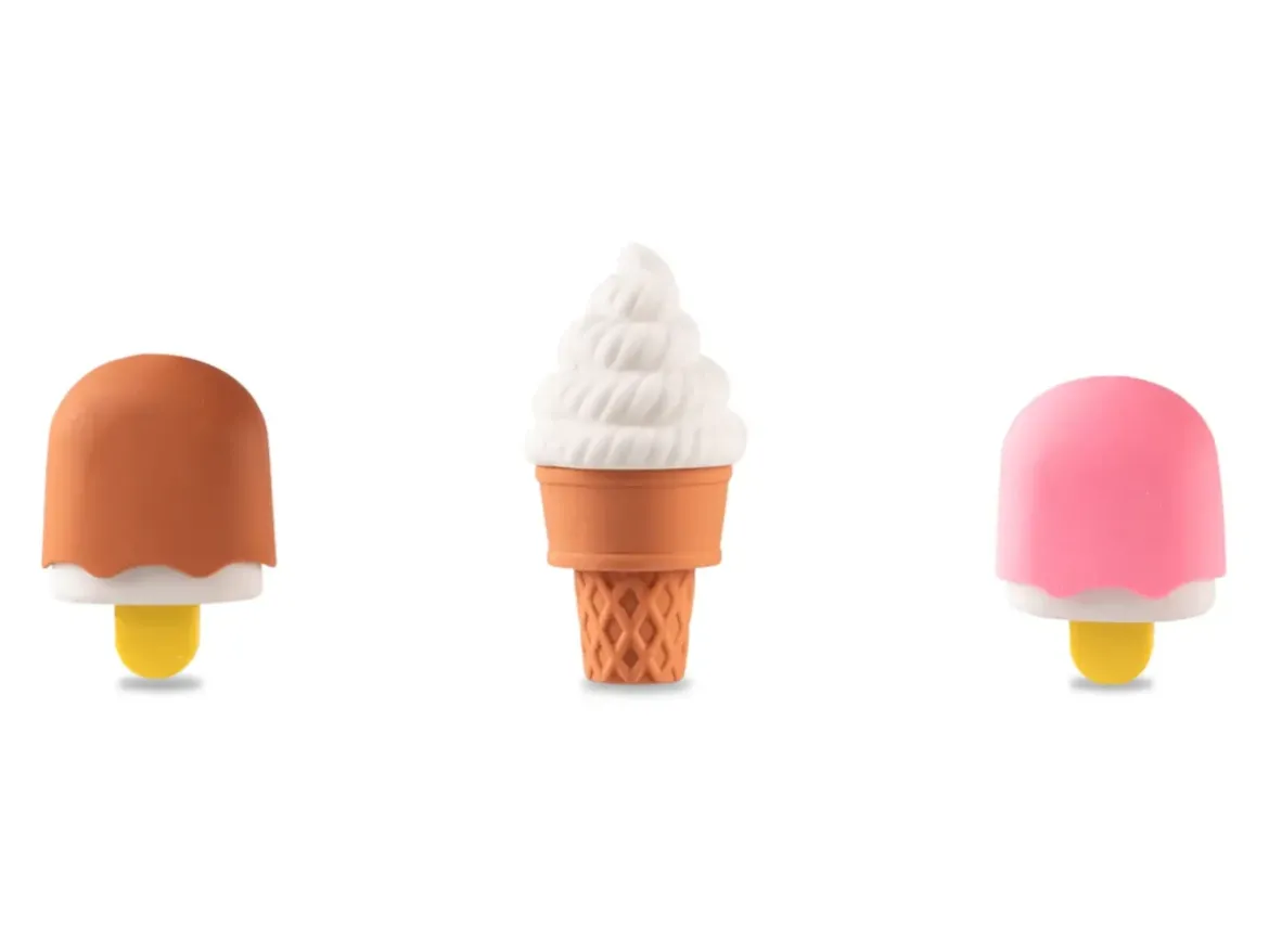 Set 3 gomme da cancellare Sweet Balls