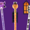Set 3 matite Halloween