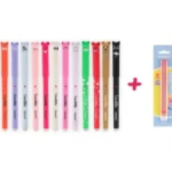 Set 2 penne Cancellotte inchiostro rosso +2 refill omaggio