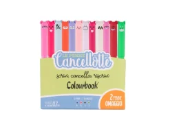 Set 2 penne Cancellotte inchiostro blu +2 refill omaggio