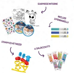 Set plastilina KidDÒ Alieno