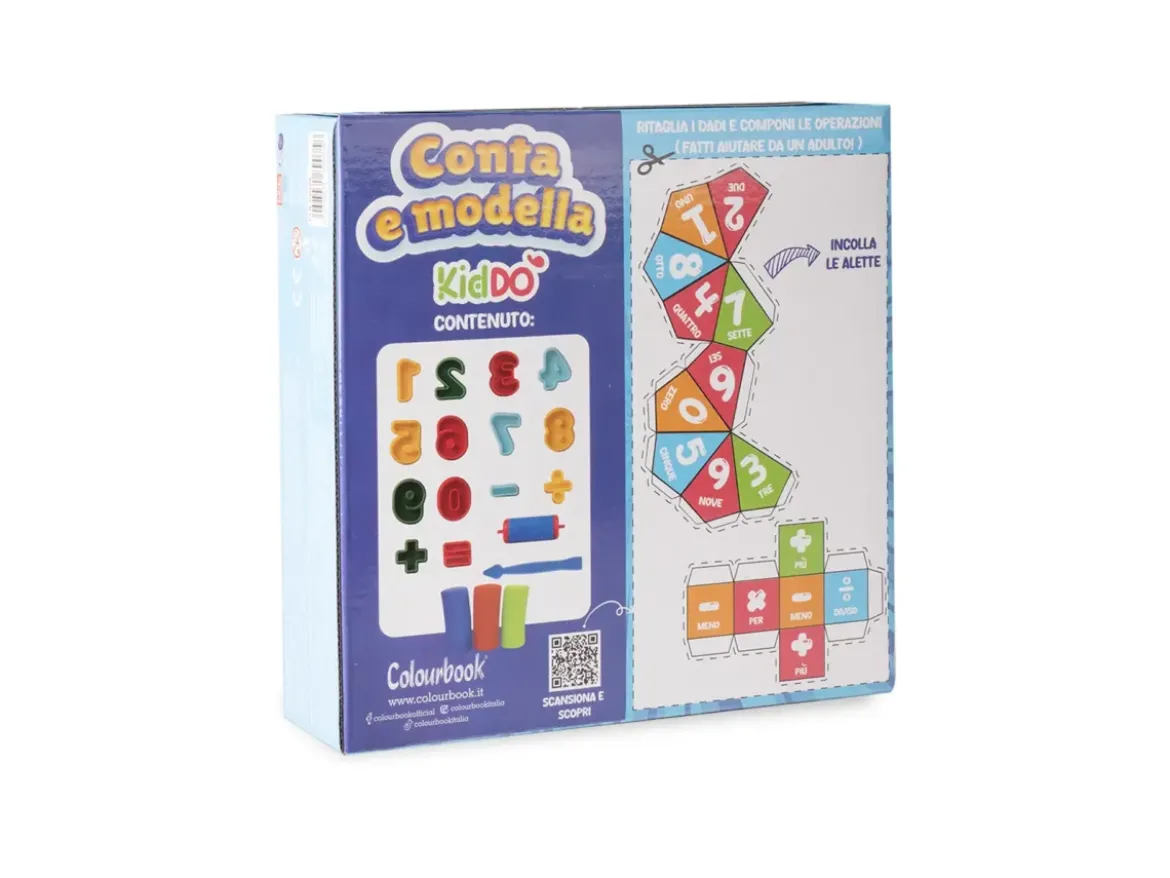 Set plastilina KidDÒ Conta e Modella