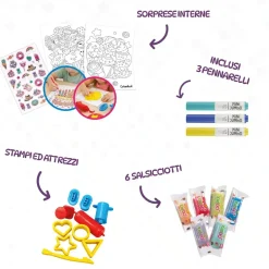 Set plastilina KidDÒ Creamy Dreams