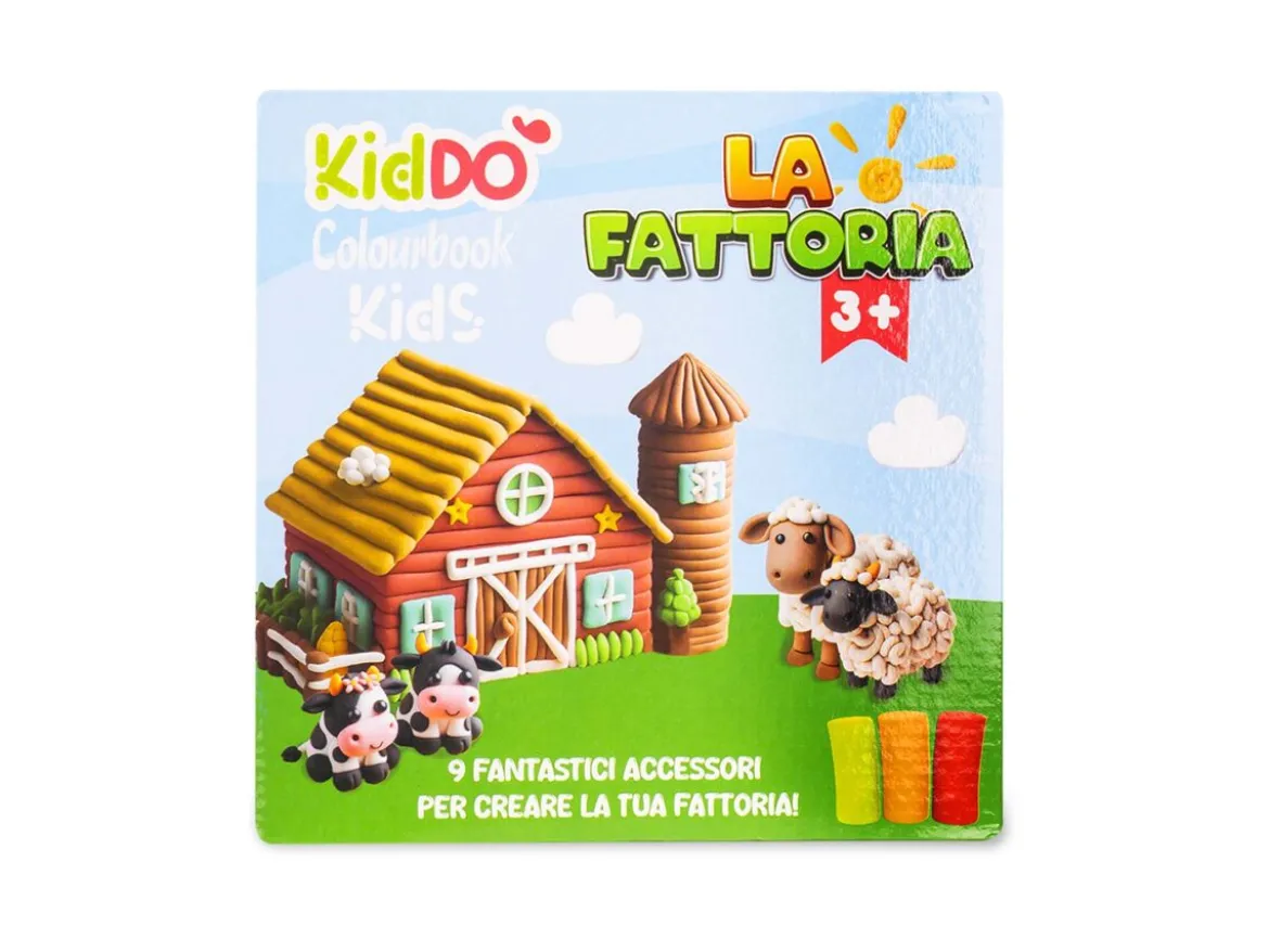 Set plastilina KidDÒ – La Fattoria