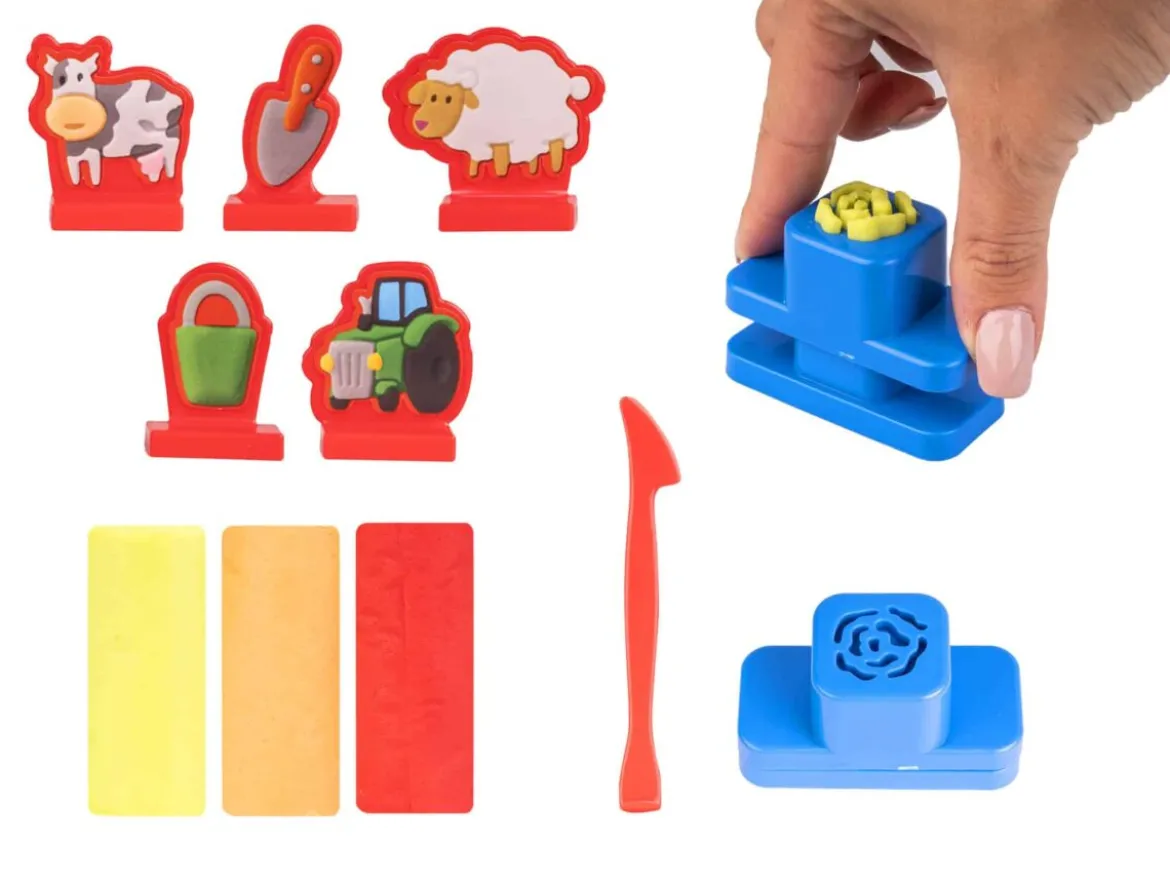 Set plastilina KidDÒ – La Fattoria