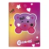 Set 3 quaderni A4 Coccolotti Love&Tell – Quadretti 5 millimetri senza margine
