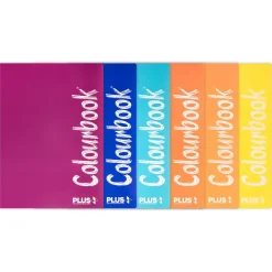 Set 5 quaderni A4 Fluo +1 omaggio – Quadretti 4 millimetri senza margine