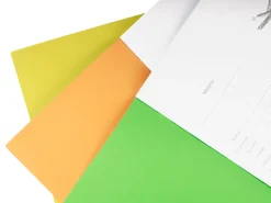 Set 5 quaderni A4 Fluo +1 omaggio – Quadretti 4 millimetri senza margine