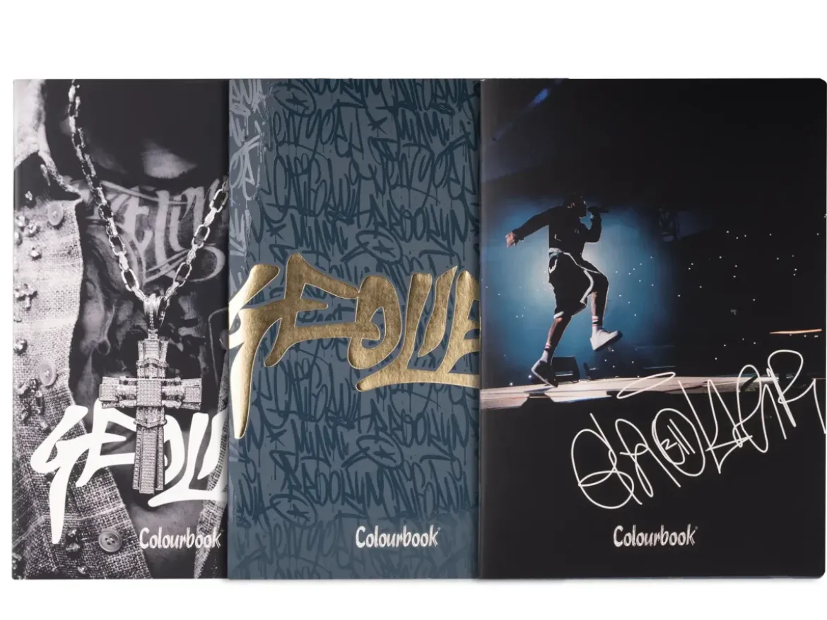 Set 3 quaderni A4 Geolier – “Graffiti”