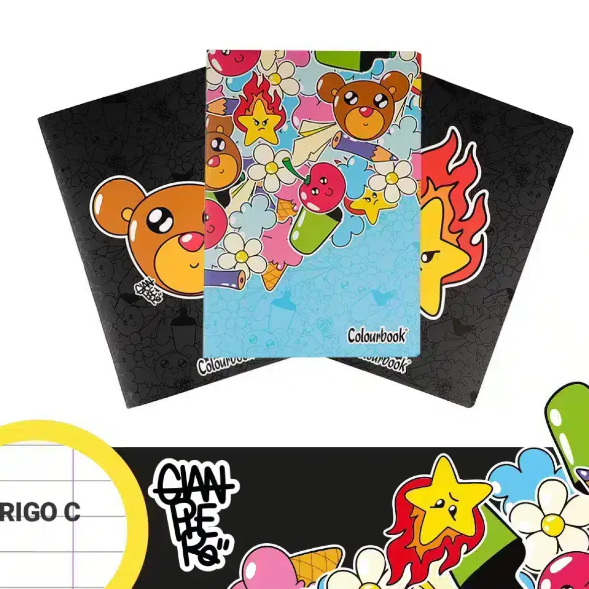 Set 3 quaderni A4 Gianpiero Rigo C – Righe quarta e quinta elementare