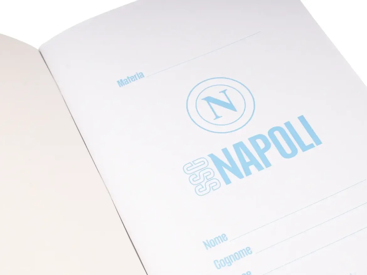 Set 3 quaderni A4 SSC Napoli – “Logo”