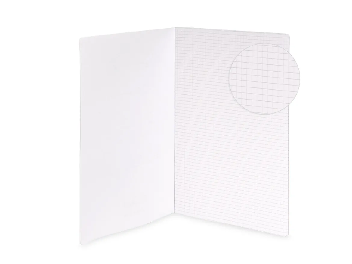 Set 5 quaderni A4 Wild +1 omaggio – Quadretti 4 millimetri senza margine