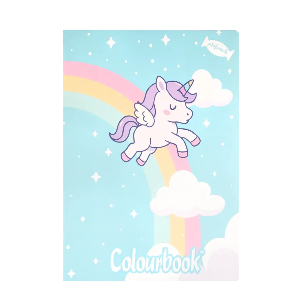 Set 3 quaderni profumati A4 Unicorn and Daisy Rigo Q – Quadretti 5mm con margine