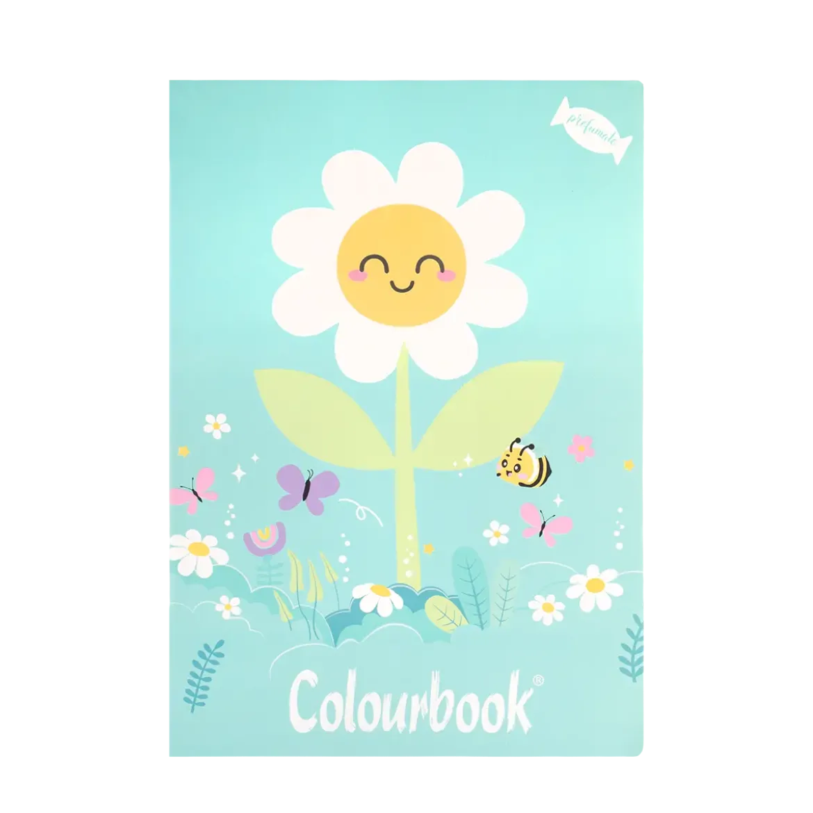 Set 3 quaderni profumati A4 Unicorn and Daisy Rigo Q – Quadretti 5mm con margine