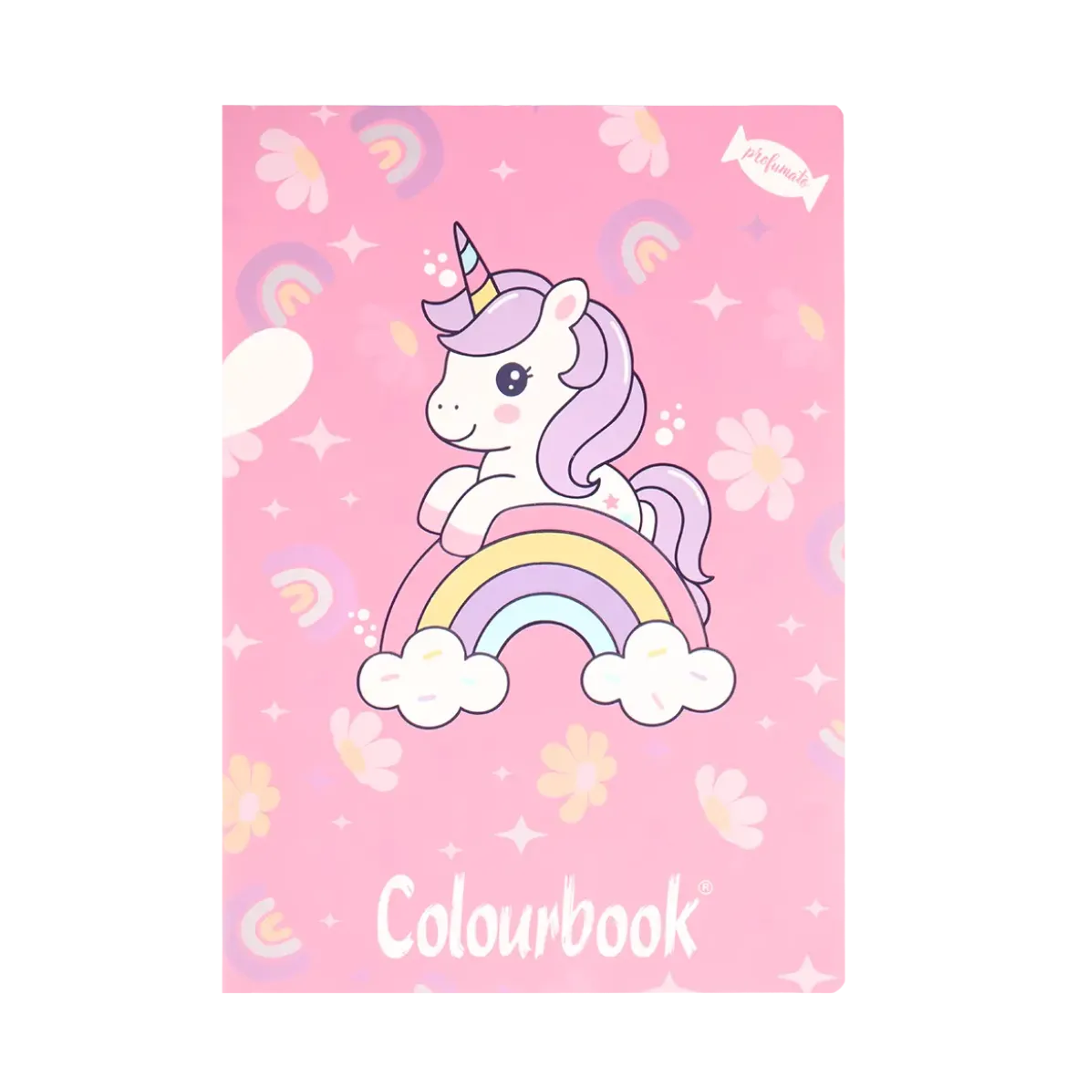 Set 3 quaderni profumati A4 Unicorn and Daisy Rigo Q – Quadretti 5mm con margine