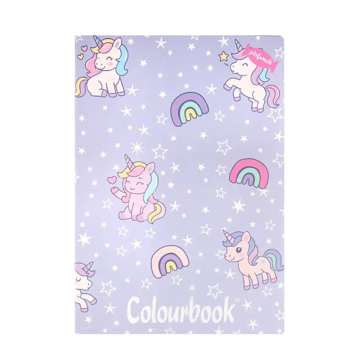 Set 3 quaderni profumati A4 Unicorn and Daisy Rigo Q – Quadretti 5mm con margine