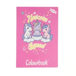 Set 3 quaderni profumati A4 Unicorn and Daisy Rigo 10mm – Quadretti prima elementare senza margine
