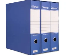 Set 3 registratori con custodia Colour Blu – Dorso 8cm