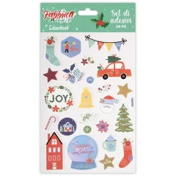 Set 24 stickers Joy