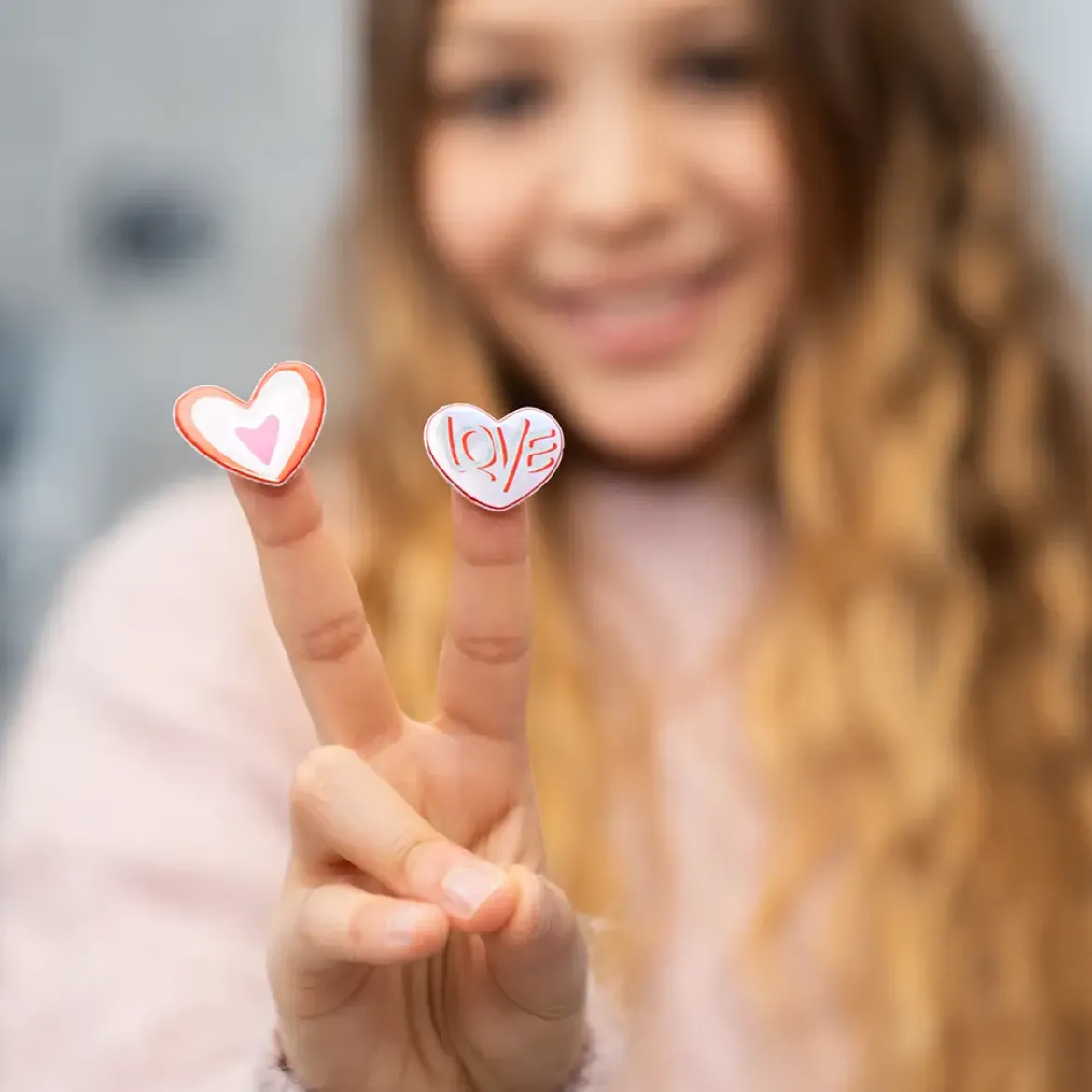 Set Stickers Love