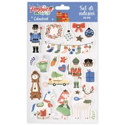 Set 25 stickers Schiaccianoci