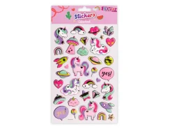 Set 34 Stickers Unicorni