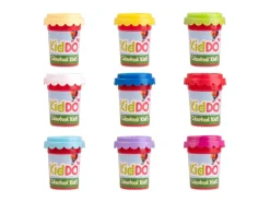 Set 9 vasetti plastilina KidDÒ