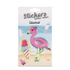 Stickers 3D Flamingo Ice Cream