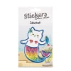 Stickers 3D Gatto Sirena