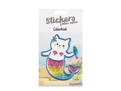 Stickers 3D Gatto Sirena