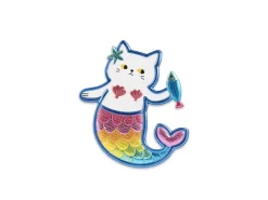 Stickers 3D Gatto Sirena
