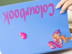 Stickers 3D Heart Flamingo
