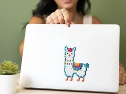 Stickers 3D Lama